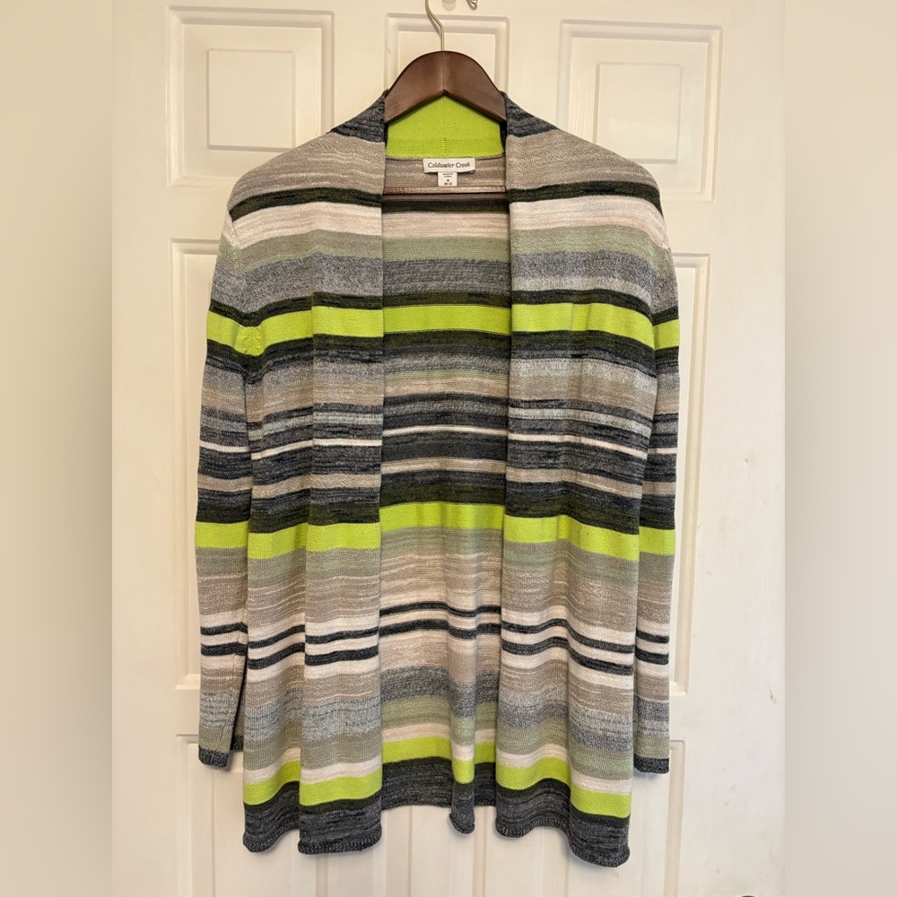 Coldwater Creek Multicolor Cardigan size M
